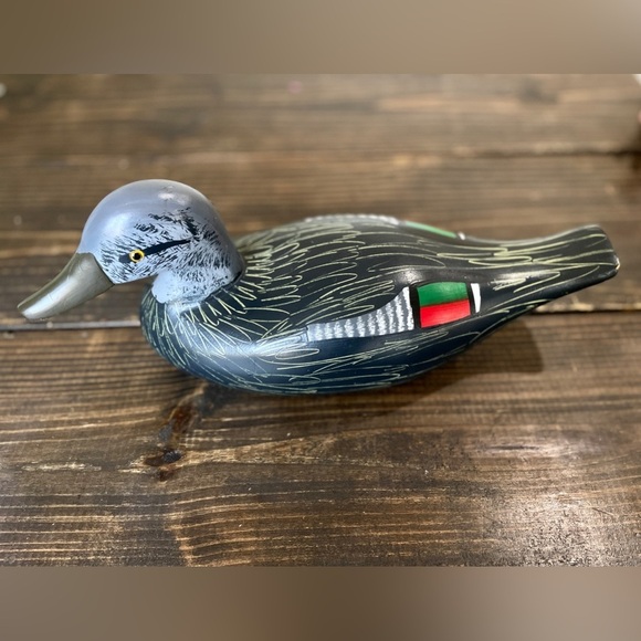 Hand Made Hand Painted Wood Duck Decoy Home Decor - Picture 1 of 5